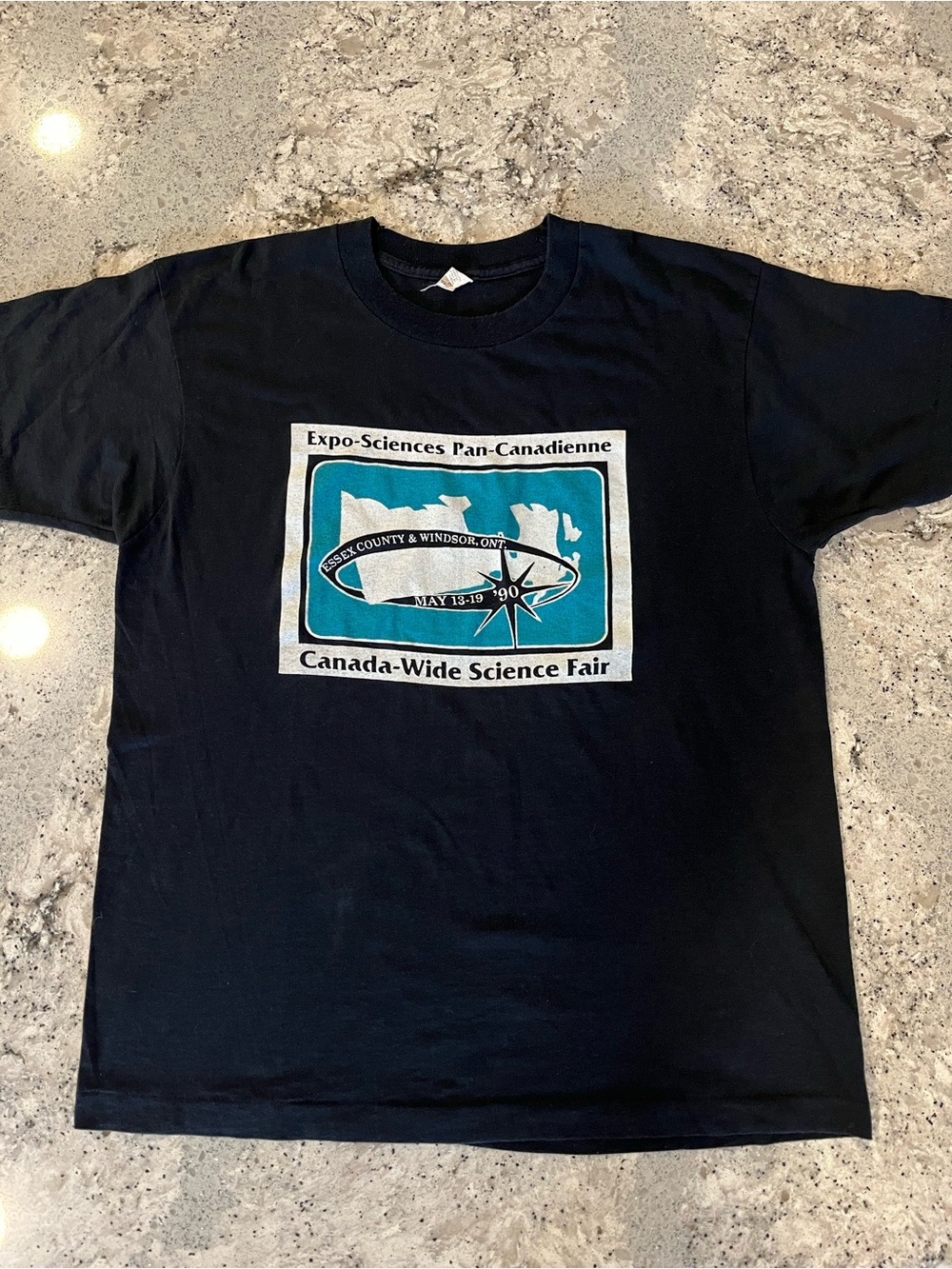 Vintage 1990 Canada Wide Science Fair Tee